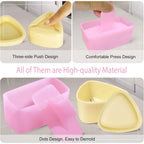 Onigiri Mold, 3 Pack Musubi Press Maker Triangle Rice Ball Mold Maker For Kid Lunch Bento And Home Diy