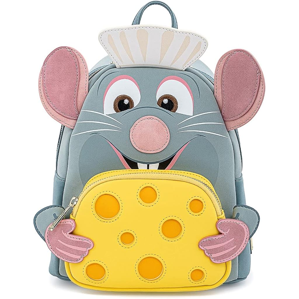 Loungefly Disney Pixar Ratatouille Chef Cosplay Womens Double Strap Shoulder Bag Purse