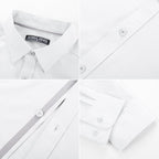 Pj Paul Jones Mens Dress Shirts Wrinkle Free Stretch Button Down Shirt Casual Long Sleeve Business Shirts