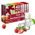 40 Pack Lip Balm Bulk, Fruit Lip Balm Variety Pack, Natural Moisturizing Balms For Dry Cracked Lips, Hydrating For Men Women Kids - 10 Flavors