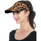 Alnorm Satin Lined Visor with Velcro for Summer UV Protection Sun Hat for Outdoors