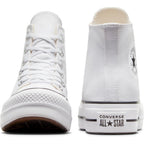 Converse Women'S Chuck Taylor All Star Lift Platform High Top, White/Black/White, 7