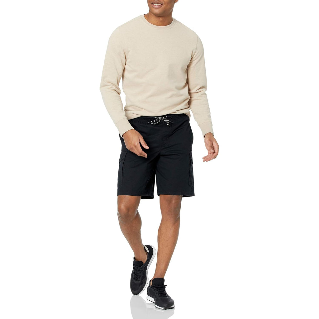Amazon Essentials Men'S 9" Elastic Waist Cargo Shorts