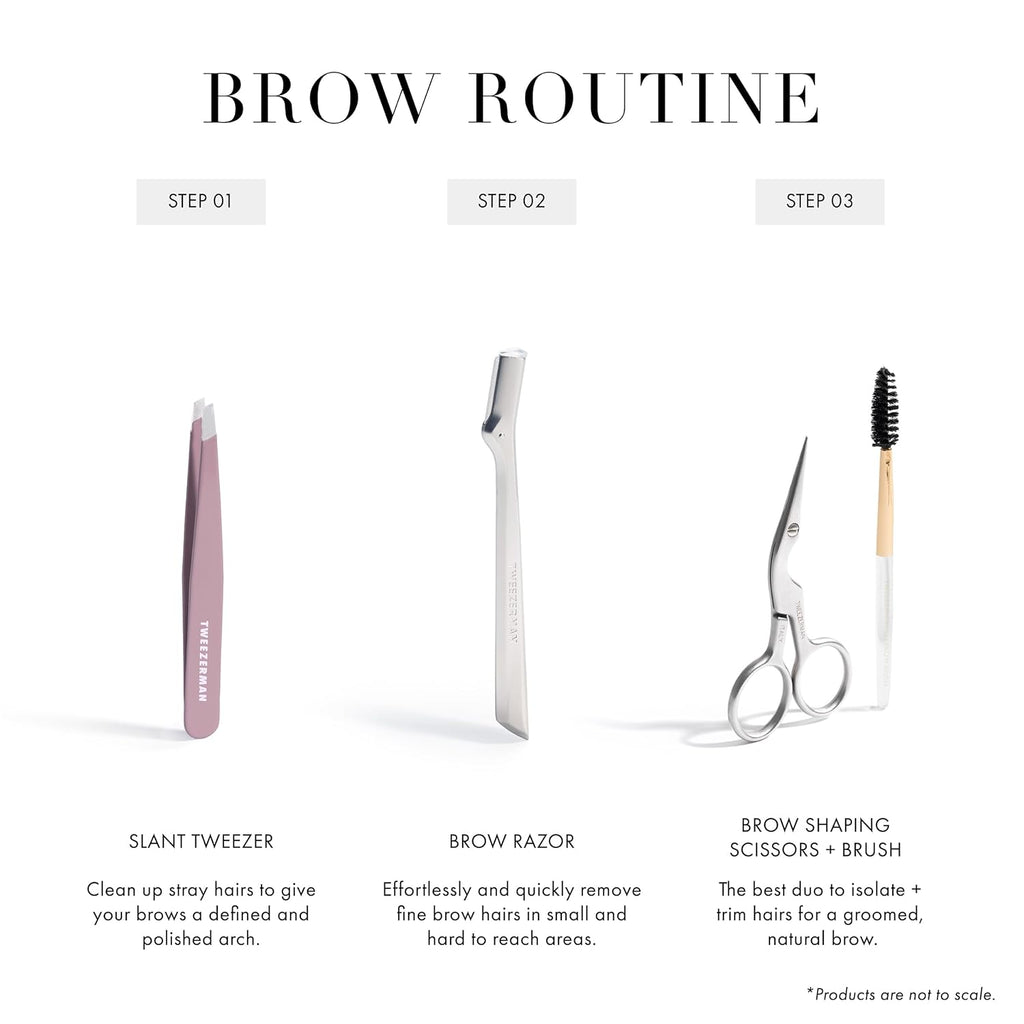 Tweezerman Purple Wisteria Slant Tweezer