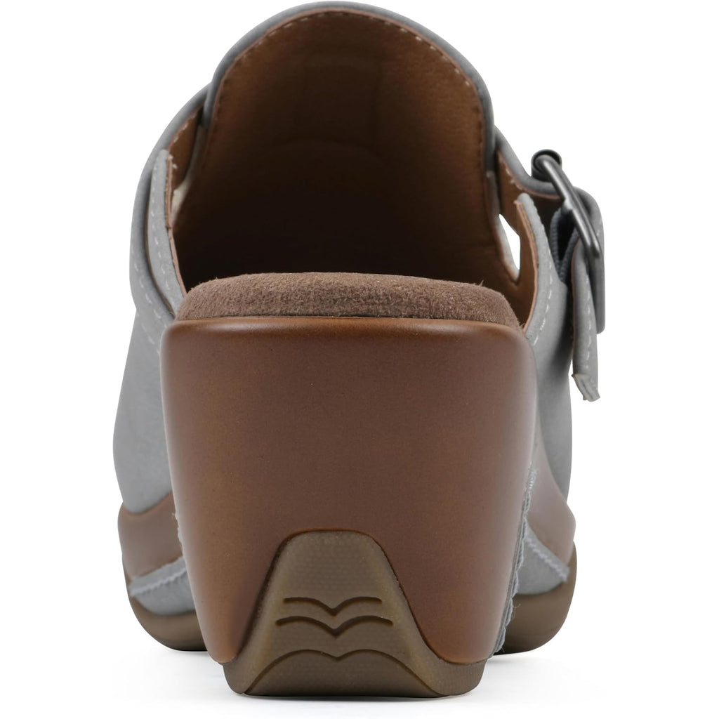 White Mountain Women's Viewed Heeled Clog