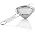 Homestia 3.3" Fine Mesh Strainer For Kitchen, 304 Stainless Steel Cocktail Sieve Sifters For Food, Liquid Drink Strainers Cup For Tea, Rice, Oil, Noodles, Fruits, Vegetables (Silver)