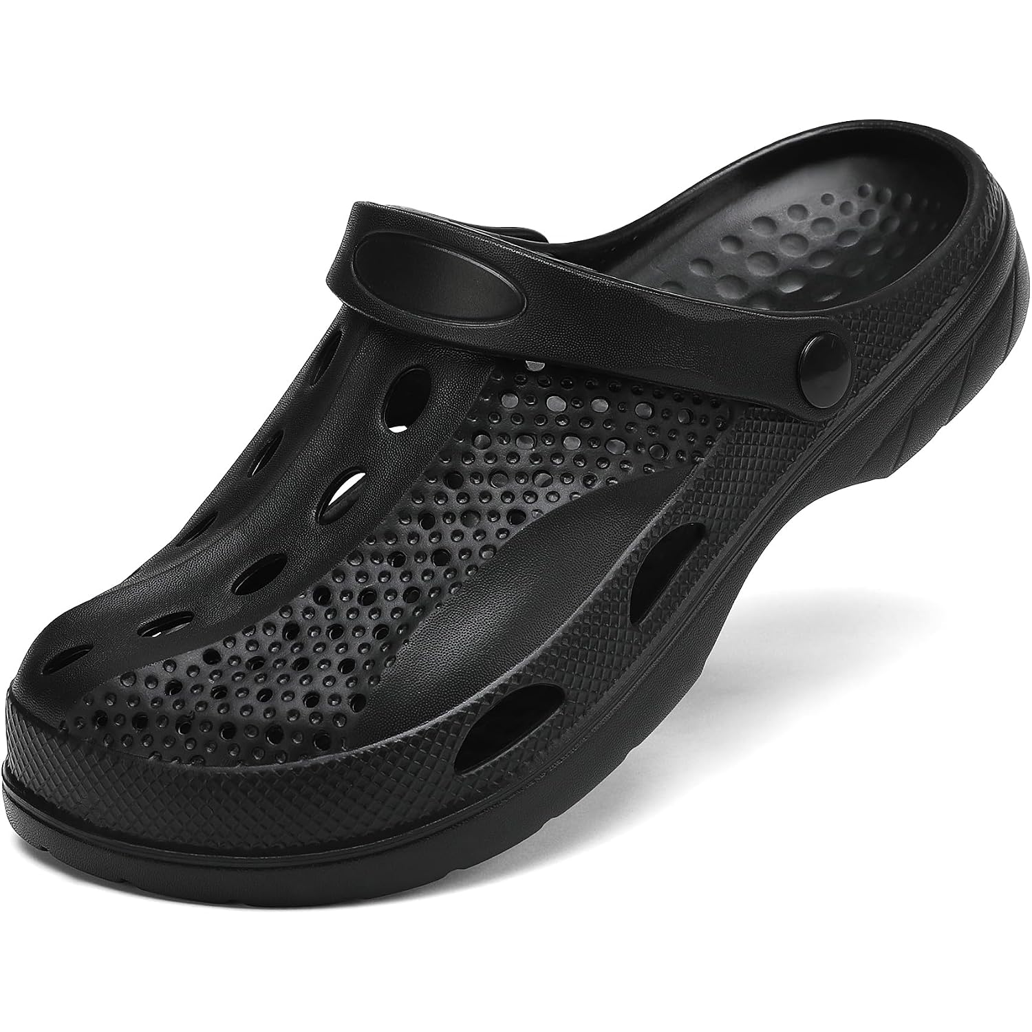Sosowhlte Men'S Women'S Arch Support Clogs,Unisex Garden Shoes Comfortable Slip-On Outdoor Sandals Slippers For Beach Casual