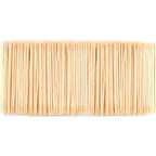 Damuzhi 1000 Count Bamboo Toothpicks Barbecue, Fruits And Teeth Cleaning - Round Double-Pointed Wooden Toothpicks, For Appetizers,Olives