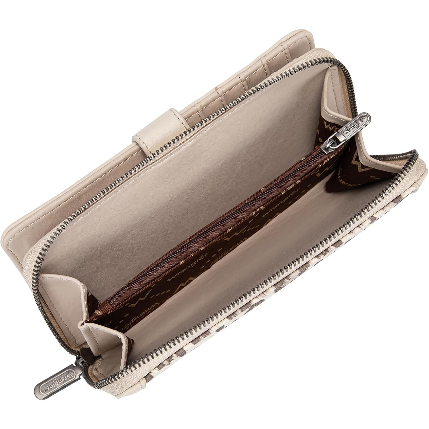 X Wrangler Women'S Wallets Bifold Wristlet Wallets For Women Large Capacity Credit Card Wallet With Id Window