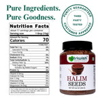 Nutriwish Halim Seeds (Aliv/Garden Cress Seeds), 250 G | Nutrient-Rich Superfood Seeds For Eating | Perfect For Salads, Soups, Smoothies, Baking, Protein Snacks & Everyday Wellness Nutrition