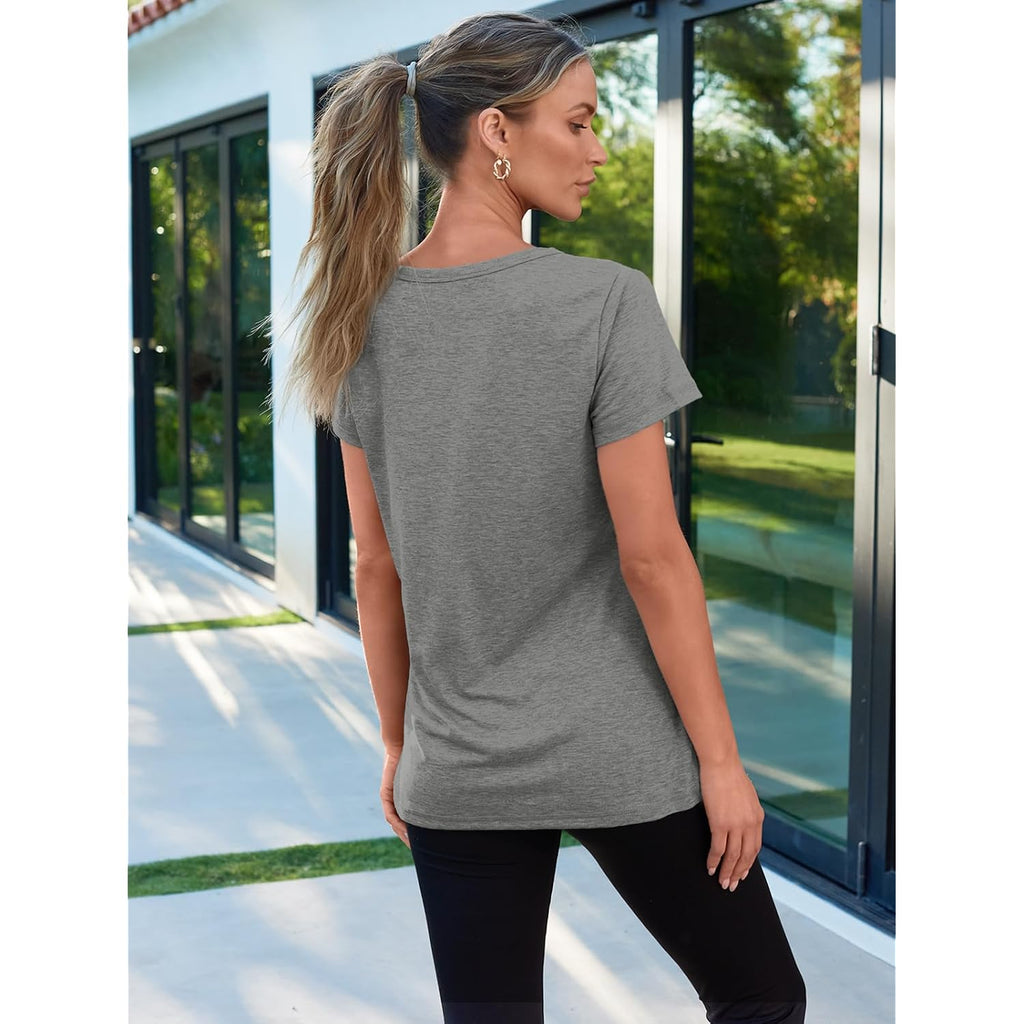 AUTOMET Women's Short Sleeve Shirts Summer Tops Crew Neck Basic Tees Casual Tshirts