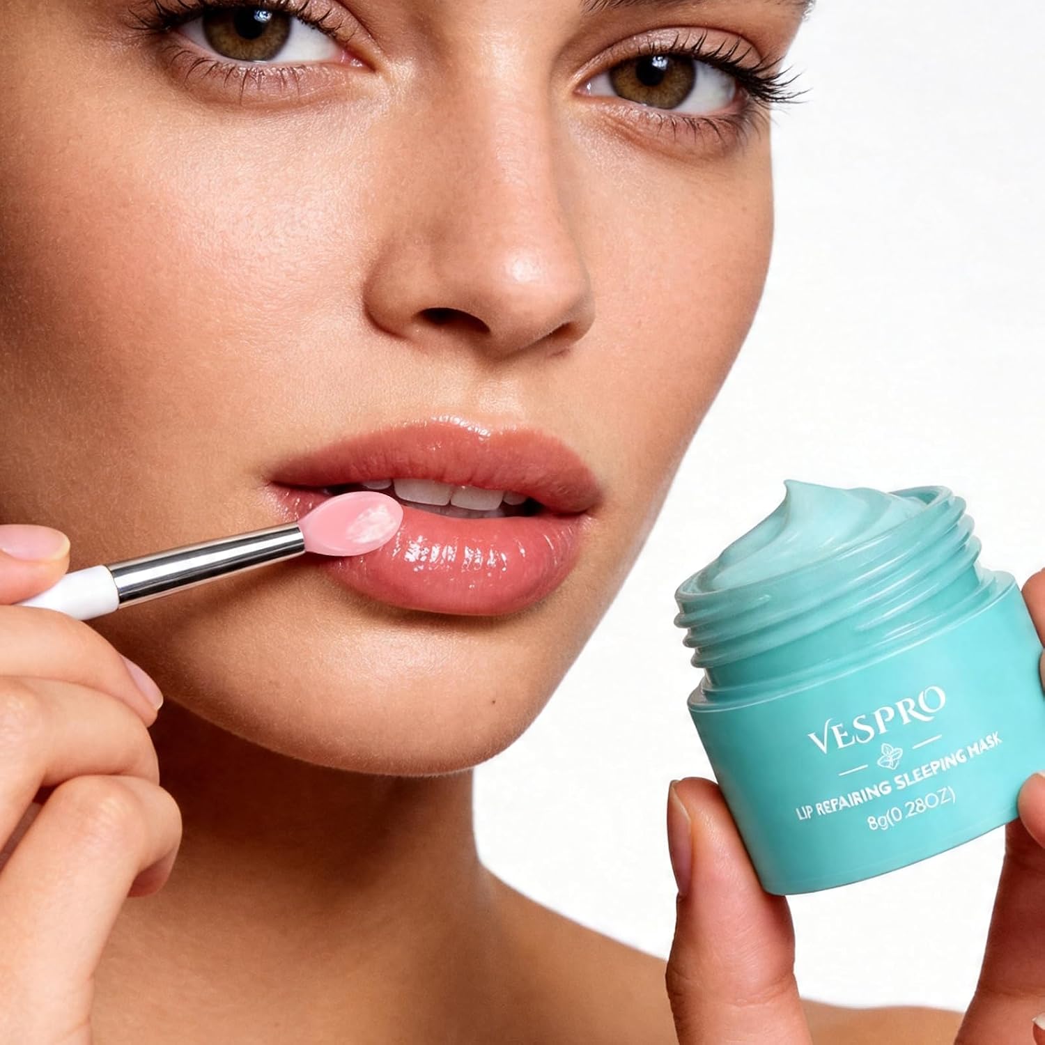 6 Pack Lip Sleeping Mask– Overnight Deep Hydrating Treatment For Dry Lips, Reduce Lip Lines &Improve Lip Color With Instant Hydration, Thank You Gifts, Birthday Gifts, Skincare Gifts For Women