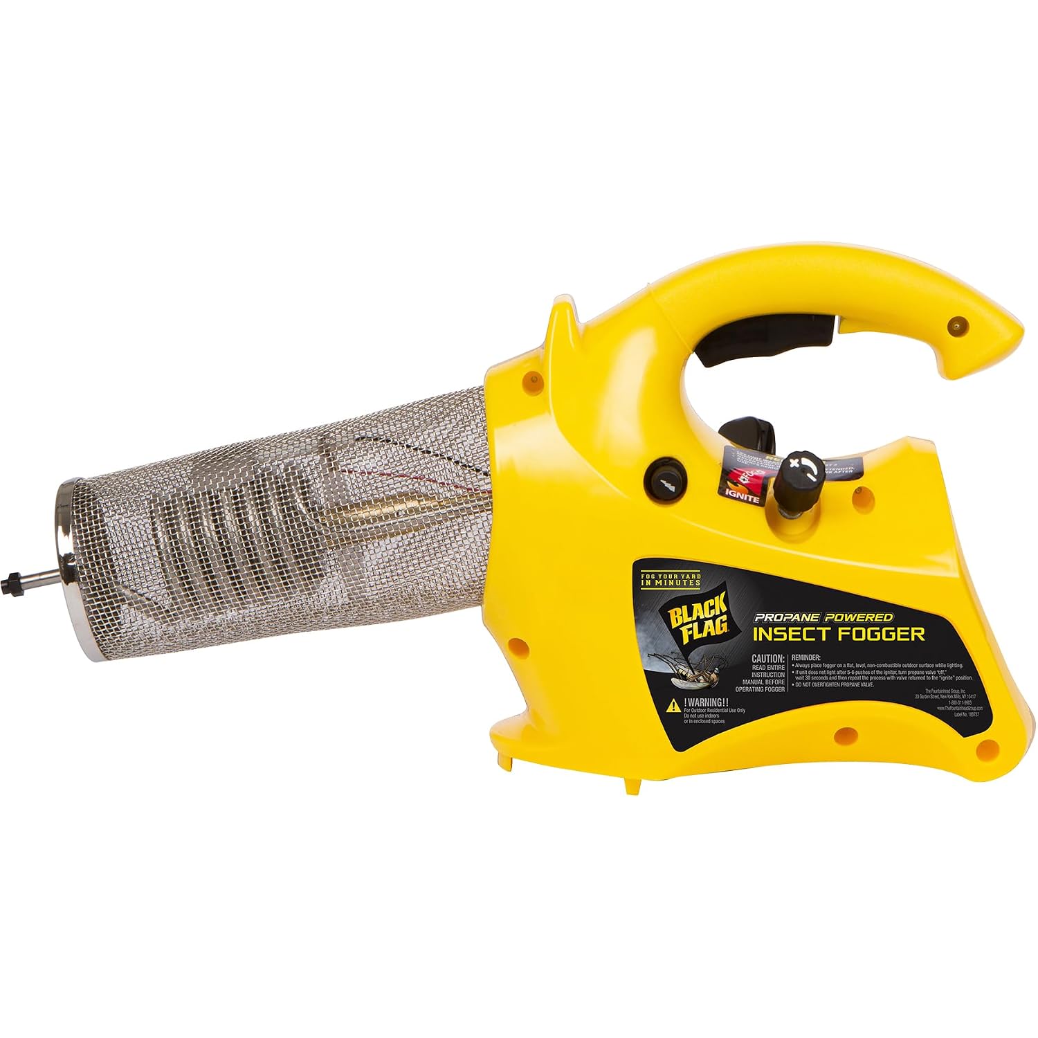 Black Flag 190095 Propane Insect Fogger, Yellow
