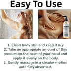 Crivery 2Pcs Collagen Body Oil For Skin Tightening, Firming & Moisturizing Body Oil With Hydrating Collagen Formula Texture, Skincare Moisturizer Oils For Women & Men