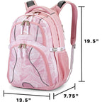High Sierra Swerve Laptop Backpack, Black, One Size