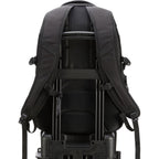 Amazon Basics Travel Laptop Backpack With Multiple Pockets And Compartments For 17 In / 43.1 Cm Laptop, Water Resistant, Spacious With Padded Shoulder Straps, Black