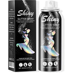 Body Glitter, Body Glitter Spray, Glitter Spray For Hair And Body, Long-Lasting And Quick-Drying Silver Glitter Hairspray Suitable For Stage, Festival Rave And Makeup Prom (2.11 Fl Oz)