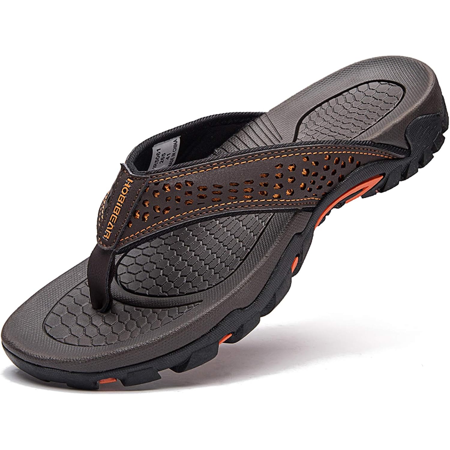 Gubarun Mens Sport Flip Flops Comfort Casual Thong Sandals Outdoor