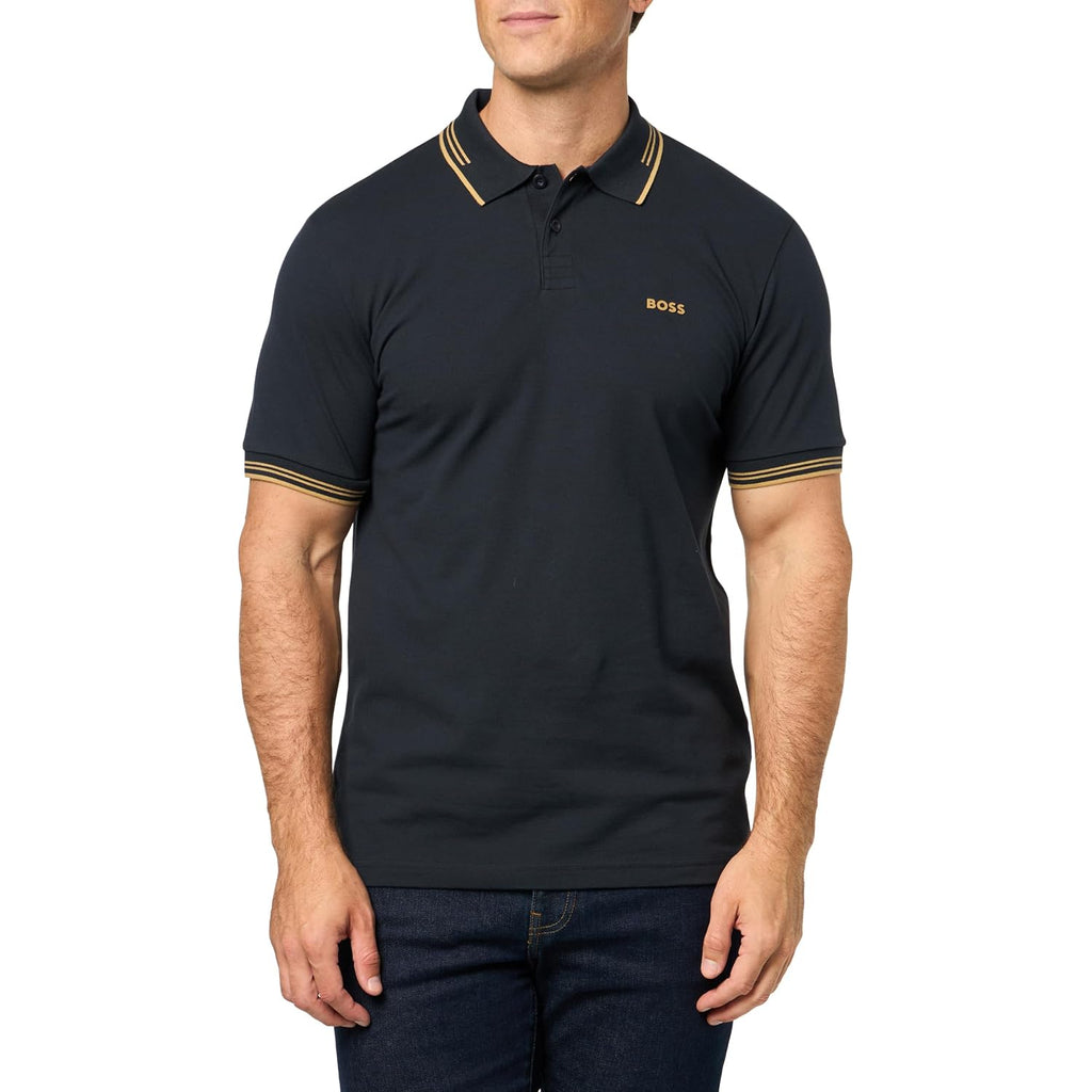 Boss Men'S Paul Modern Essential Polo
