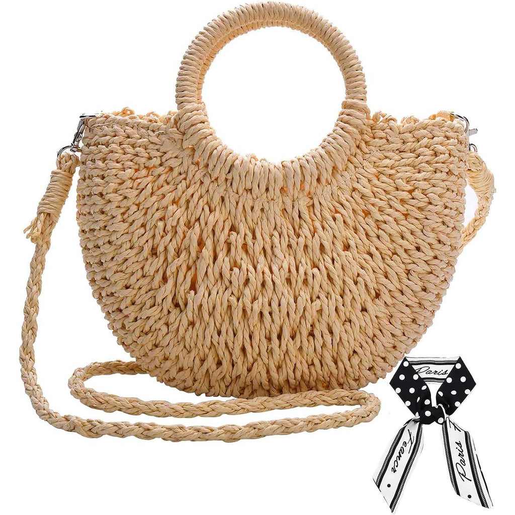 Straw Shoulder Bag For Women Woven Purse Beach Envelope Clutch Straws Wallet | Straw
