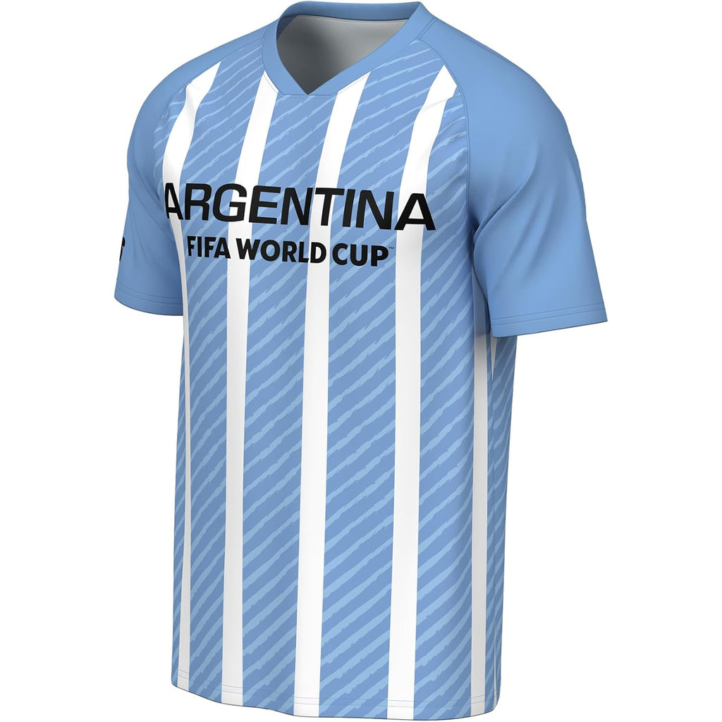 Outerstuff Fifa World Cup 2026 Mens Short Sleeve Sublimated Soccer Fashion Top
