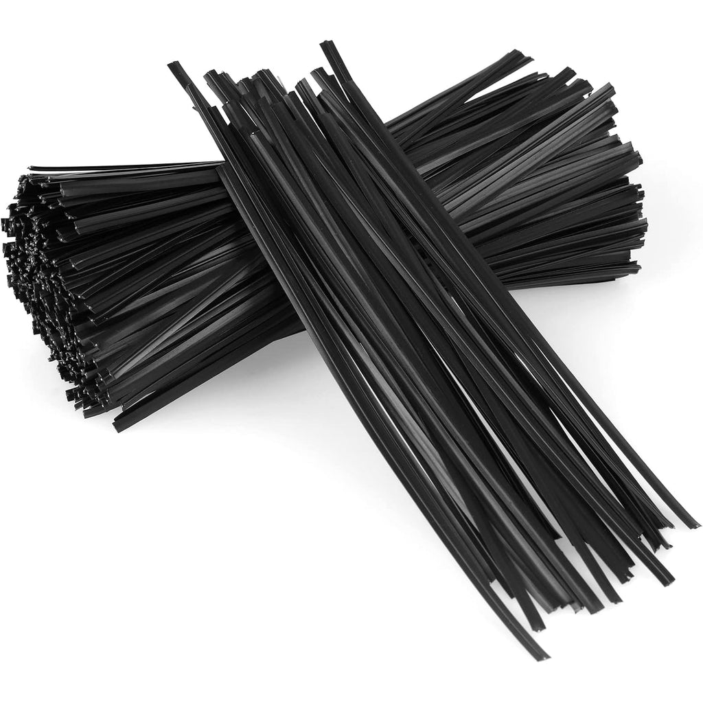 300 Pcs Plastic 5" Twist Ties For Bags, Wire Ties Reusable Twist Bread Ties For Household And Office Use
