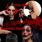 Depvision Sfx Makeup Kit Halloween Makeup Set Professional Face Body Paint Special Effects Makeup Set With Fake Blood Scar Wax Oil Body Paint Sponges Brushes For Halloween Party Sfx Cosplay