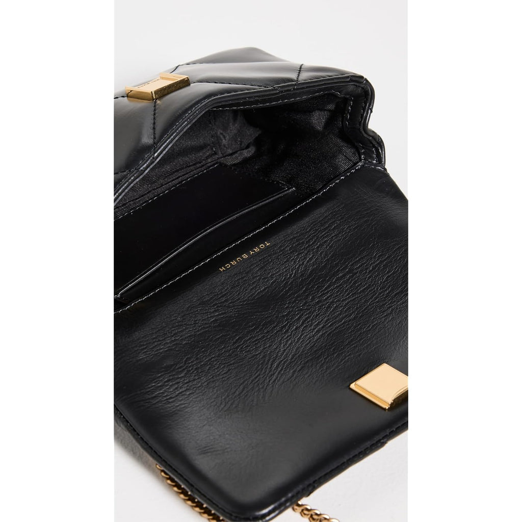 Tory Burch Women's Mini Kira Diamond Flap Bag | Diamond