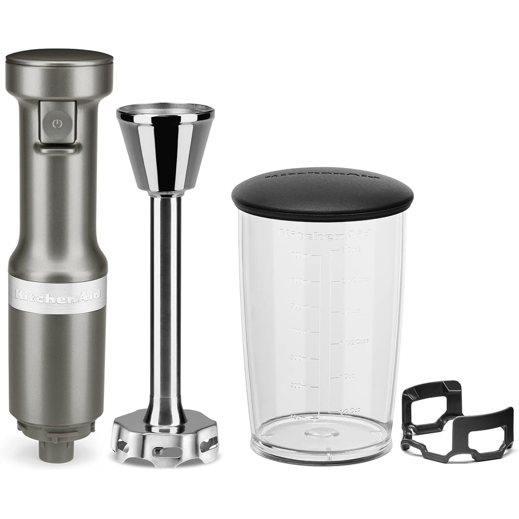 KitchenAid Variable Speed Corded Hand Blender KHBV53, Contour Silver