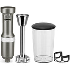 KitchenAid Variable Speed Corded Hand Blender KHBV53, Contour Silver