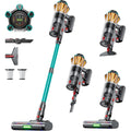 Cordless Vacuum Cleaner, 60Kpa 650W Stick Vacuum With Hurricane Mode, 70-Min Runtime, Anti-Tangle Brush, Self-Standing, Led Display, Cordless Vacuum For Pet Hair, Carpet & Hard Floor, Car
