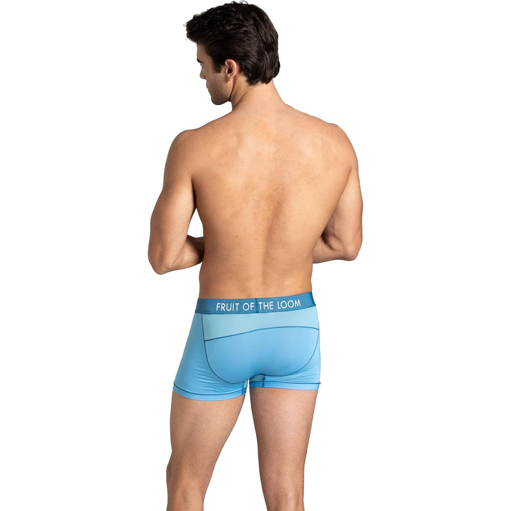 Fruit Of The Loom Men'S Getaway Boxer Briefs, Lightweight Breathable Fabric, Quick Dry & Odor Control