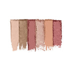 Milani Gilded Mini Eyeshadow Palette with 6 Matte & Shimmer Hues - It's All Ros√©