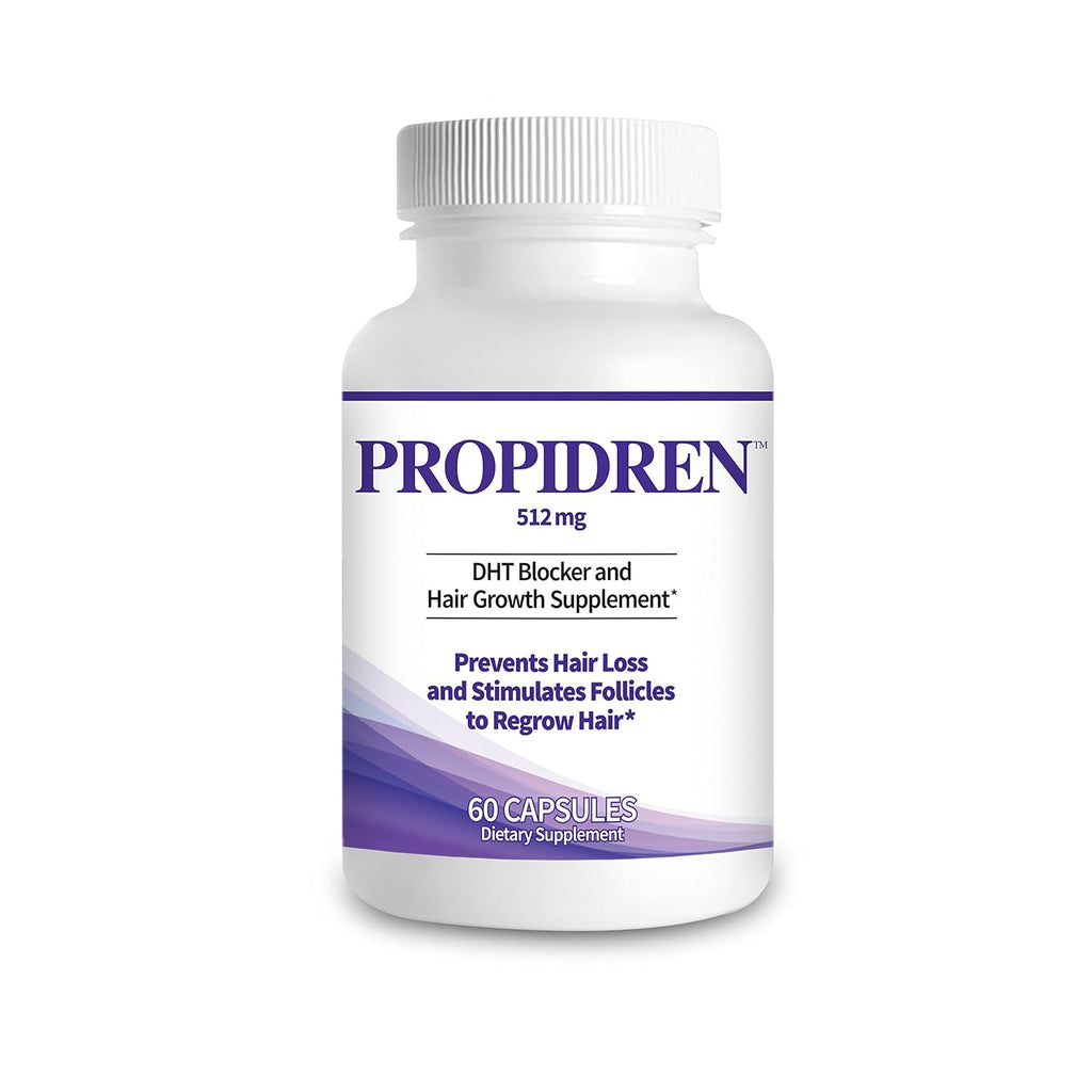 Propidren Dht Blocker & Hair Growth Pills To Stop Hair Loss And Regrow Hair | Prevents Hair Loss