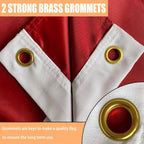 3X5Ft Double Sided Us Marine Corps Flag Outdoor With 2 Brass Grommet
