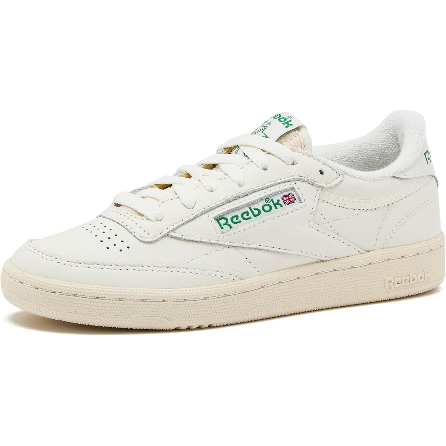 Reebok Club C 85 Vintage Tennis Sneakers For Women, Casual White Womens Shoes, Size 5 To 11
