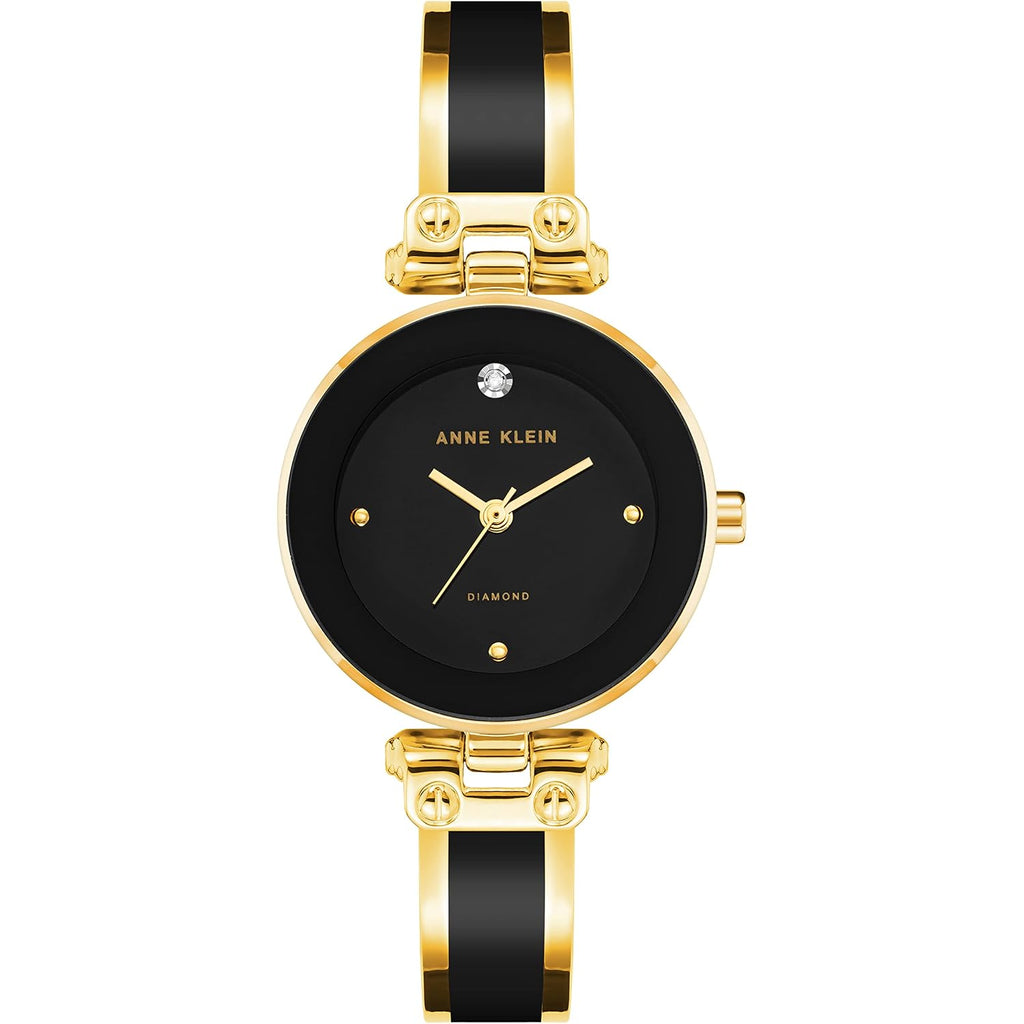 Anne Klein Women'S Genuine Diamond Dial Bangle Watch