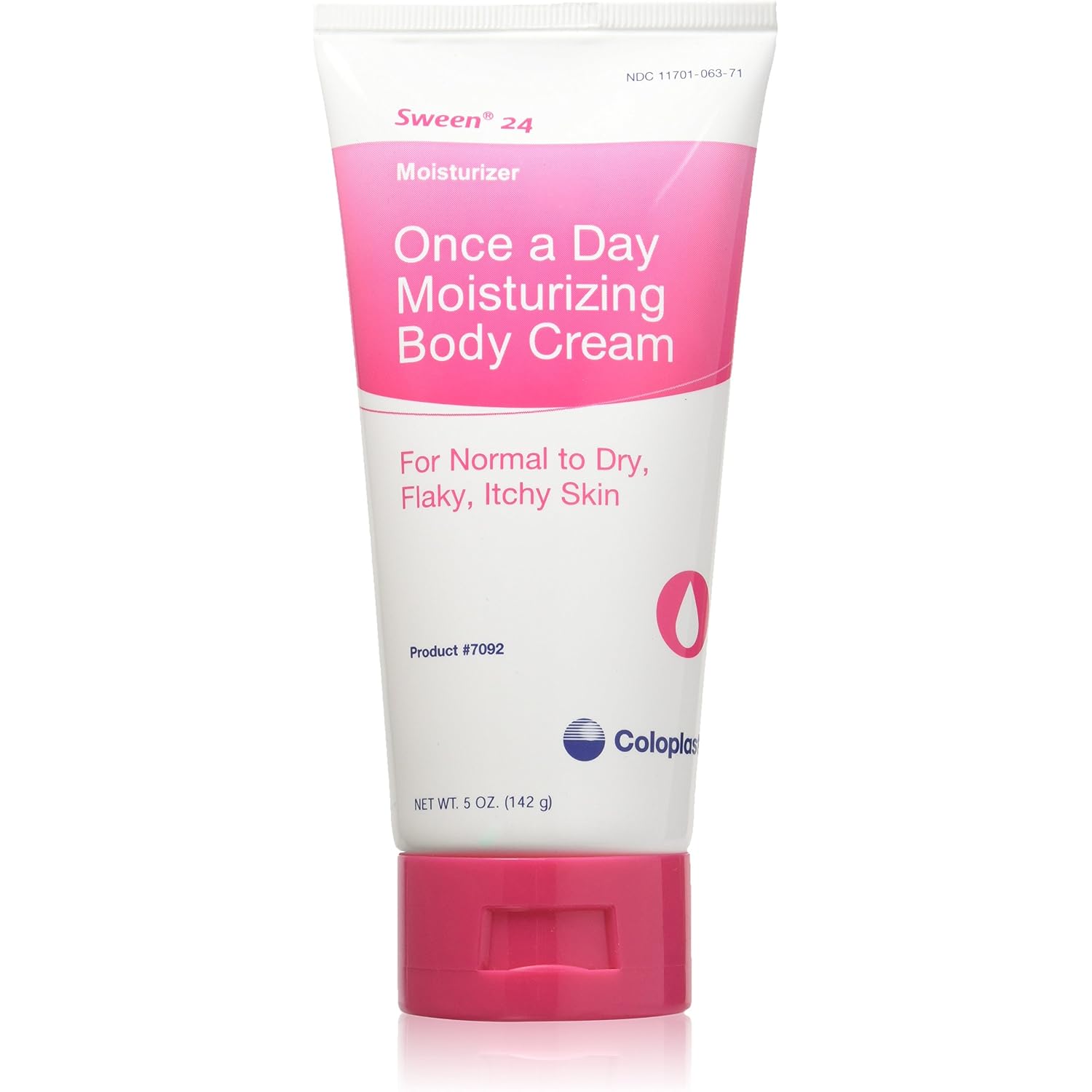 Coloplast Sween 24 Unscented Cream: 5 Oz Moisturizing Body Lotion For All Skin Types - Paraben & Alcohol Free