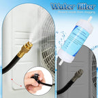 Air Conditioner Evaporative Cooling Kit, Ac Condenser Misting System With Water Filter And Pipe Cutter, Cooling System For Residential Sun-Exposed Condensers & High-Temperature Climate Homes
