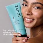 Acure Ultra Hydrating Conditioner - Deep Moisture Conditioner For Women & Men W/ Dry, Damaged, Fine, Dry, Damaged, Color Treated Hair & Scalp W/ Argan Oil, Vegan, Paraben Free, Sulfate Free - 8 Fl Oz