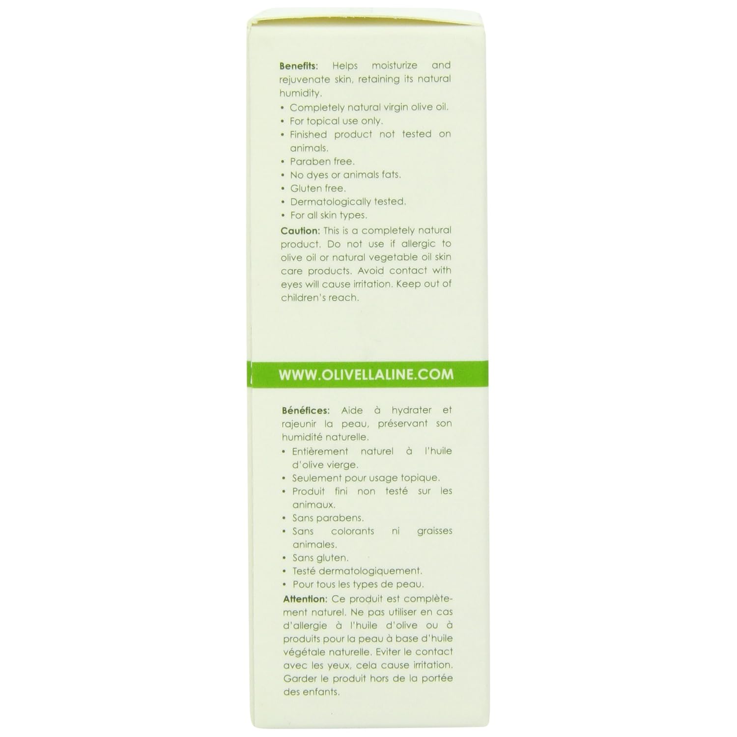 Olivella Olivella All Natural Virgin Olive Oil Moisturizer, For All Skin Types, 1.69 Oz, 1.69 Oz