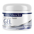 Silver Miracles - Colloidal Silver Gel - Nano Silver Gel Wound Care - Healing Ointment for Burns & Irritated Skin - for All Skin Types - 4 Oz Unscented