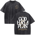 Christian Shirts For Men God Religious Jesus Faith Inspirational Bible Verse Tshirt Oversized Acid Wash Graphic Tees