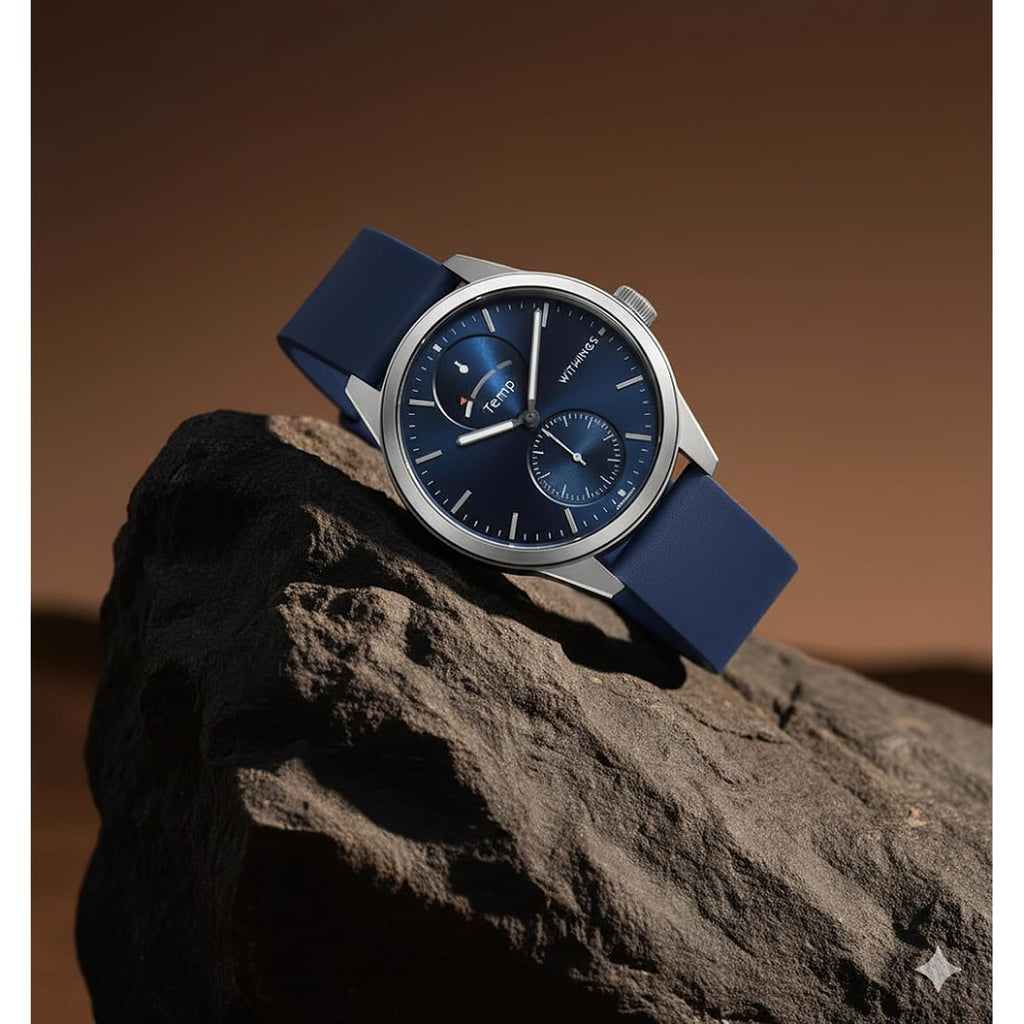 Withings Scanwatch 2 - Hybrid Smart Watch, Heart Rate Monitoring, Fitness Tracker, Cycle Tracker, Sleep Monitoring, Gps Tracker, 30-Day Battery Life, Android & Apple Compatible, Hsa/Fsa