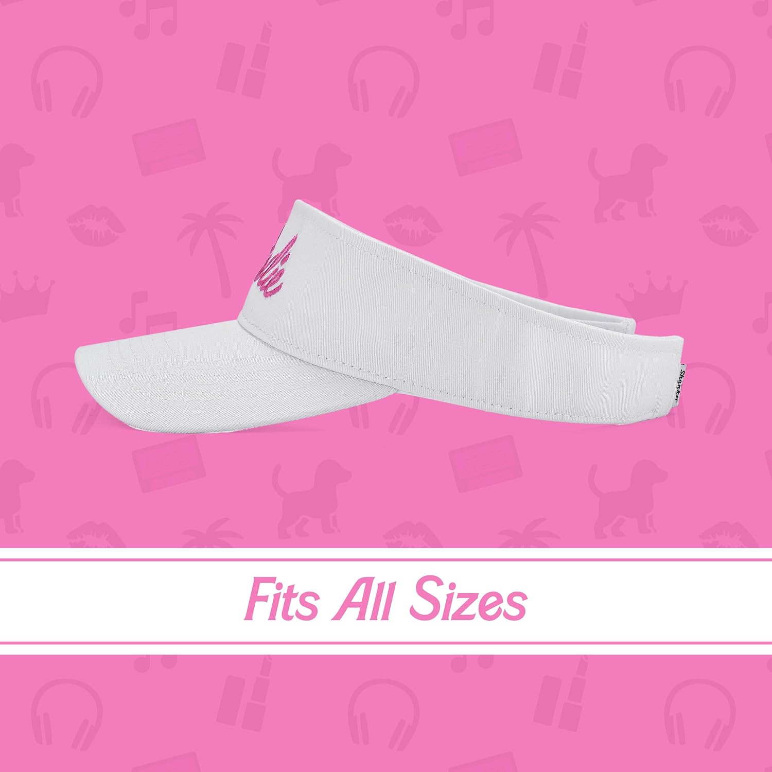 Shanker Golf - Birdie Women's Golf Visor - 100% Cotton Golf Visor for Ladies - Women's Golf Hat