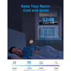 Midea 5,000 Btu Window Air Conditioner, Cools Up To 150 Sq. Ft. With Easy-To-Use Reusable Filter, Remote, Perfect Ac For Bedroom, Living Room, Home Office, Electronic Control