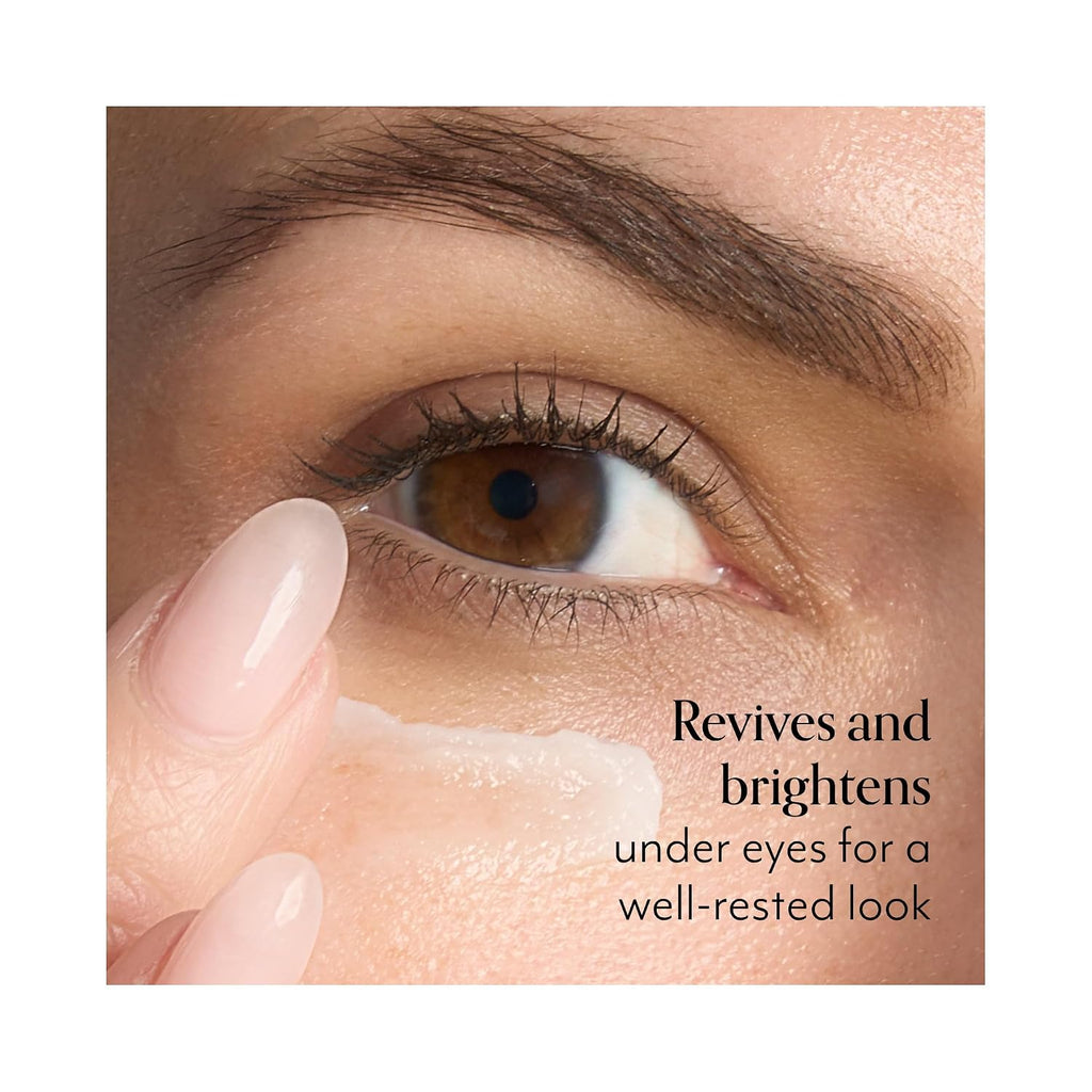Bliss Bright Idea Vitamin C Eye Cream - Brighten & Hydrate Anti-Aging Treatment, Reduces Fine Lines, Boosts Collagen & Firms, 3-O-Ethyl Ascorbic Acid, Tri-Peptide & Licorice Root, 0.5Fl Oz