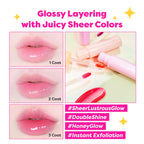 Colorgram Fruity Glass Gloss 06 Magic Cherry | Non-Sticky Glossy Lip Tint With Glass-Like Shine | Long-Lasting Hydrating Lip Gloss For Smooth & Plump Lips