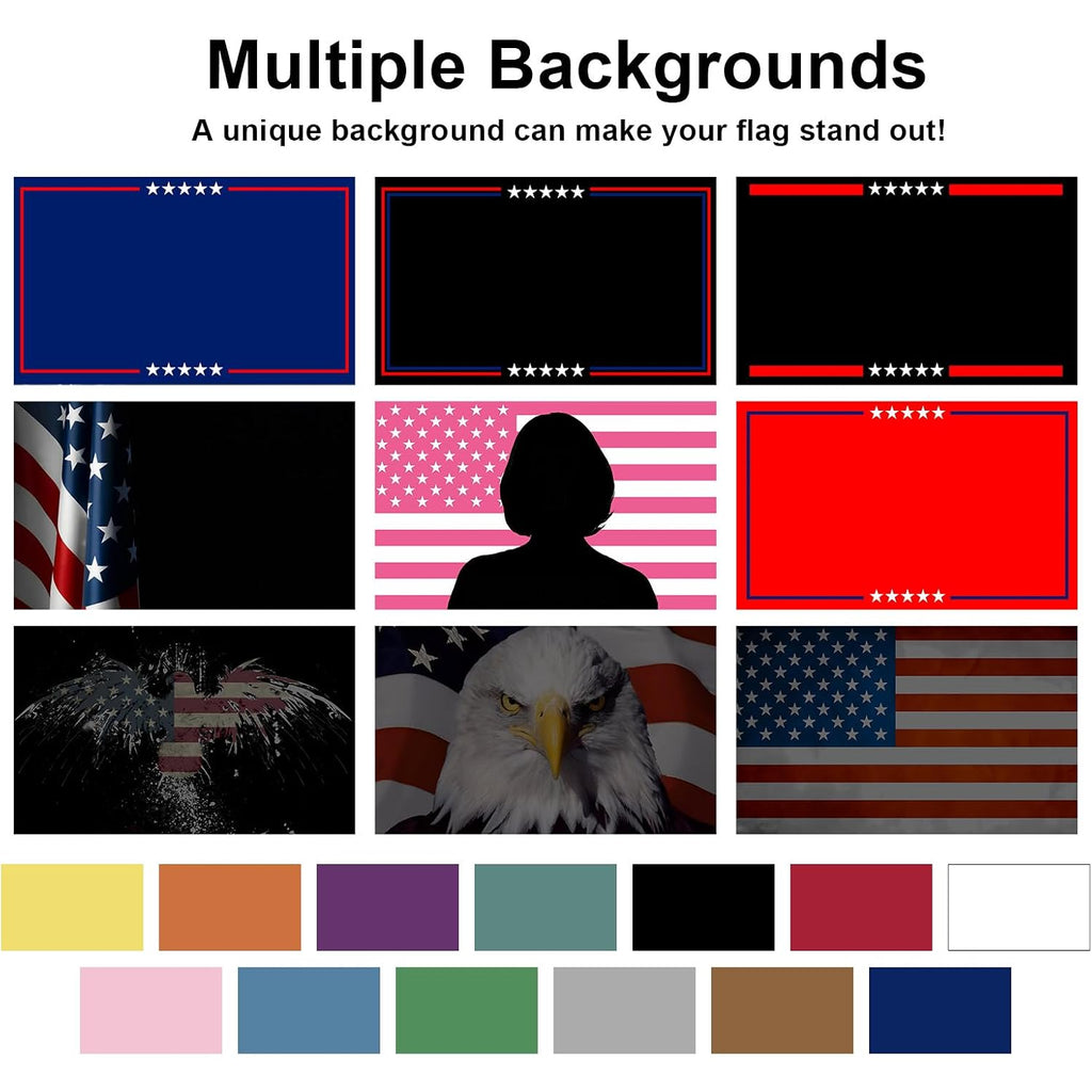 Custom Flag 3X5 Ft Double Sided Personalized Outdoor Banner