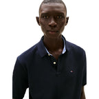 Tommy Hilfiger Men'S Short Sleeve Cotton Pique Polo Shirt In Classic Fit